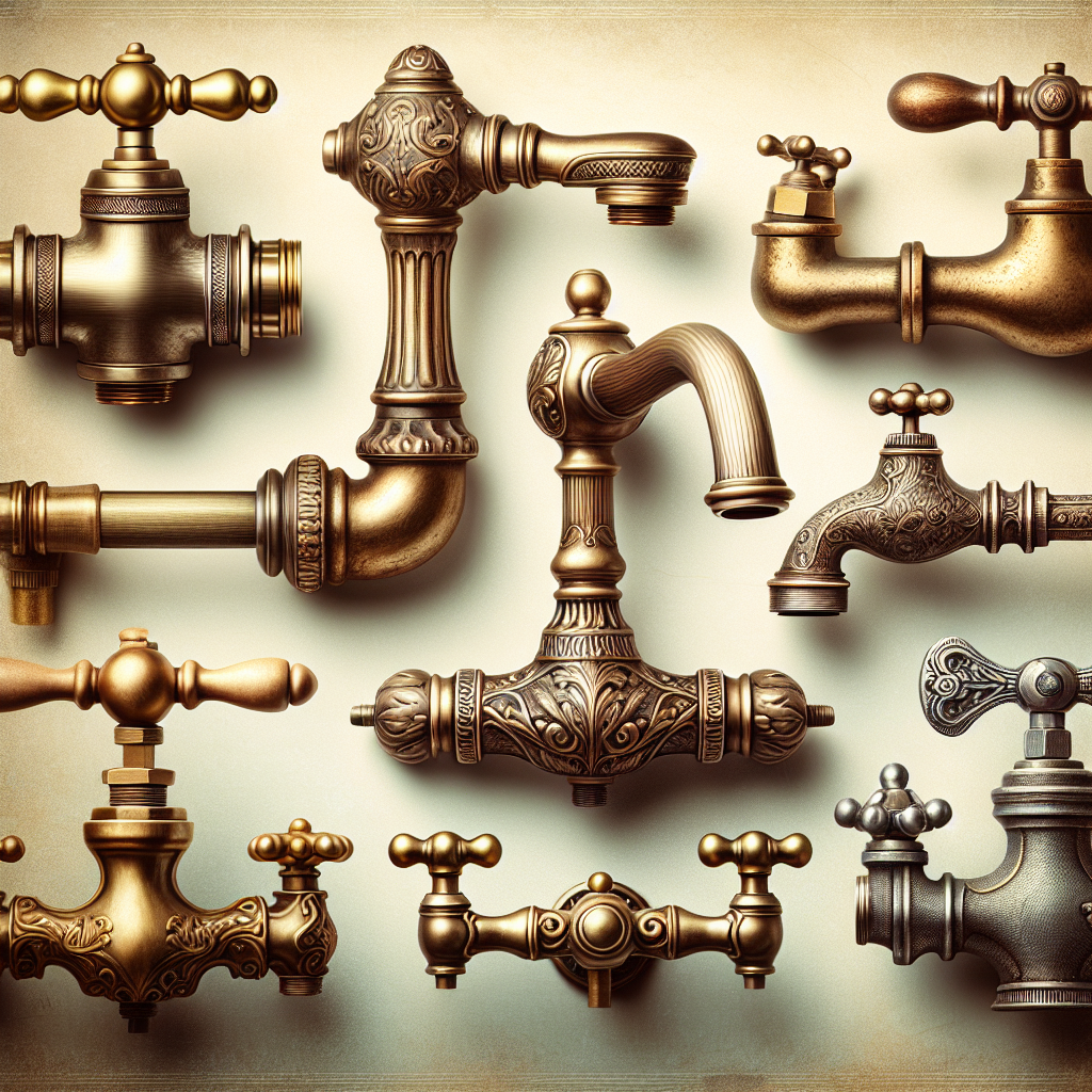 Echoes of Elegance: Antique Brass Faucets for Retro Kitchens and Vintage Bathrooms
